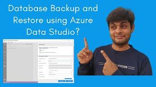 Database Backup and Restore using Azure Data Studio | Azure Data Studio Tutorial