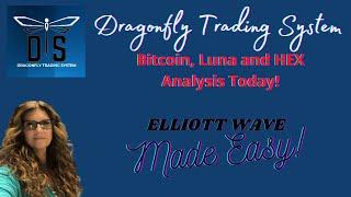 Bitcoin, Luna and HEX Elliott Wave Analysis Today!