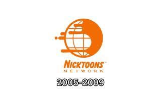 Nicktoons historical logos