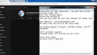 Add Instant Youtube Subscribe To Your Channel From socialcheapanel.com smm panel