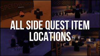 All side quest item locations in Project Star
