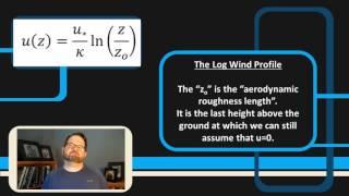 WINDPOWER    The Log Wind Profile, Part 1