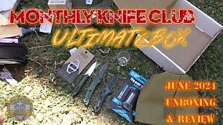 Monthly Knife Club Name Brand ULTIMATE Box!!! June 2024 Unboxing & Review