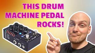 This Little Drum Machine Pedal Rocks Pretty Hard! - Mooer Audio Drummer X2 Review