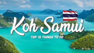 TOP 15 Things To Do In Koh Samui  Thailand