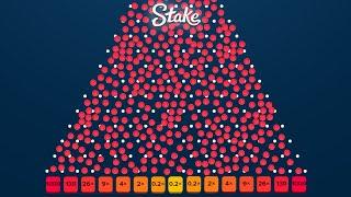 I dropped 1,000 balls on Stake plinko... this is what happened