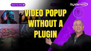 Divi Theme Create A Popup Video With No Plugin