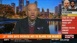 Pardon the Interruption | Wilbon RIPS Mavericks HC Jason Kidd after K. Irving's season-ending injury