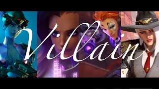 Widowmaker, Moira, Sombra, Ashe - Villain (Overwatch AMV) ft. KDA