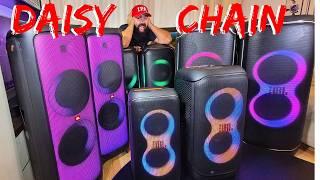 Daisy Chain ALL JBL Partybox Speakers - BIG ISSUES