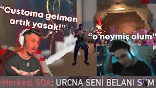 Yayıncılarla CUSTOM ama hepsini sinir krizine sokmak için oynuyorum /VALORANT/