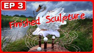 Rolling Ball Sculpture - Ep3 - Finished Swan Sculpture