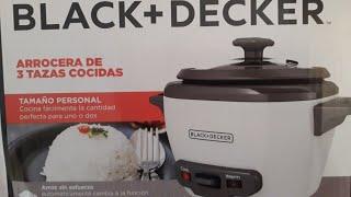 Olla Arrocera Black & Decker/The Rice Cooker Review