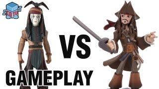 CoinOpTV - Disney Infinity TONTO vs JACK SPARROW Gameplay