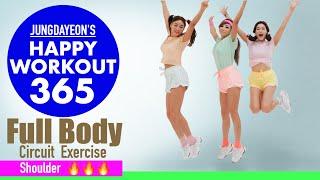 JUNGDAYEON'S HAPPY WORKOUT-365 06_FullBody Circuit Exercise (Shoulder)_チョンダヨン_ 郑多燕_鄭多燕