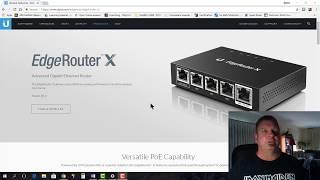 Ubiquitu Edge Router X Part 1   Setting up your router for the internet
