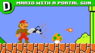 Mario Gets A Portal Gun!