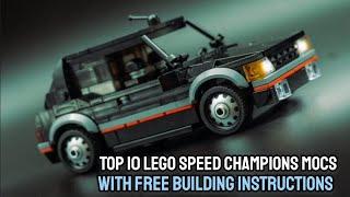 Top 10 LEGO Speed Champions MOCs With Free Building Instructions 