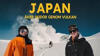 Åker Skidor GENOM En Aktiv Vulkan! -  Part 3 JAPAN