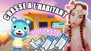 CHASSE à L'HABITANT SuRpRiSe Animal Crossing New Horizons !! #acnh