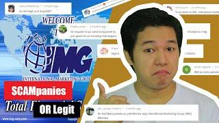 IMG (International Marketing Group) SCAMpanies o Legit na Negosyo? | Company Review