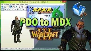 PDO to MDX - WC3 Models