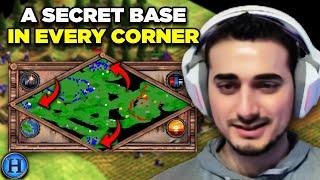 I Had a Secret Base in Every Corner | AoE2