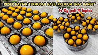 ½ kg tepung jadi 4 toples nastar‼️dikira pakai bahan premium padahal bahannya ekonomis banget