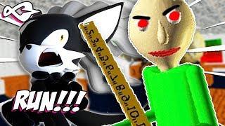 Infinite Plays Baldi's Basics Part 1 - RUN!!!