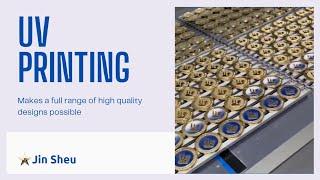 UV Printing Process | Printed Pins | Custom Coins | Custom Medals & Awards