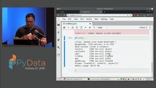 Daniel Chen: Cleaning and Tidying Data in Pandas | PyData DC 2018