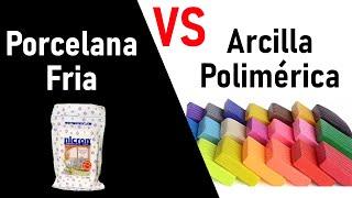  Diferencia entre PORCELANA FRIA y ARCILLA POLIMÉRICA, mejor material para modelar figuras