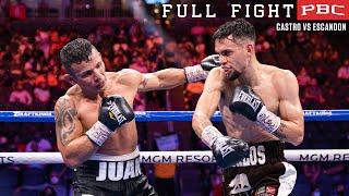 Castro vs Escandon FULL FIGHT: August 21, 2021 | PBC on FOX PPV