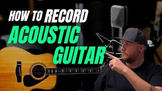 How To Record Acoustic Guitar – Acoustic Guitar Mic Tips
