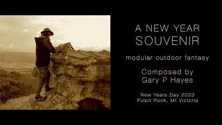 Modular A NEW YEAR SOUVENIR an outdoor 2023 #eurorack impro by Gary P Hayes. New Years Day 2023