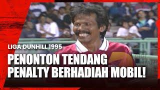 Kemeriahan Perang Bintang Liga DUNHILL 1995, Penonton Tendang Penalty Berhadiah Mobil!