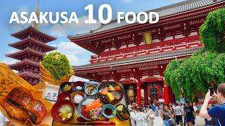 10 Must-Try Japanese Food in Asakusa, Tokyo | Japan Travel Guide 2024