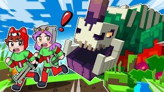 ¡Minecraft PERO en la DIMENSION del SNIFFER!🟥MAPAXE MINECRAFT PERO