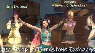 Discontinued Tomestone & Crafting/Gathering Scrip Exchange! (FFXIV Guides) No Dawntrail Spoilers!