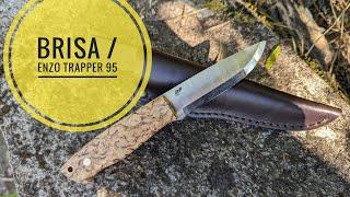 Brisa Enzo Trapper 95 Messer #bushcraft #survival #woodcraft