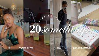 20 somethings: back2school preps, going out with friends, gym & more!