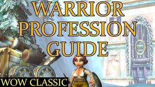 WoW Classic - Warrior profession guide