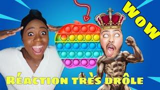 NOS MEILLEUR REACTION !!! SISMA ET PRISKA (TU VA TROP RIRE )