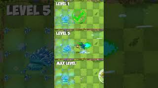 Pvz 2 Gameplay - Ice-Shroom Level 1, 5, Max vs Hamster Ball Zombie - Plants vs Zombies 2