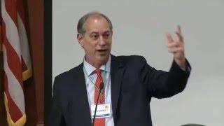 Palestra de Ciro Gomes no Brazil Conference