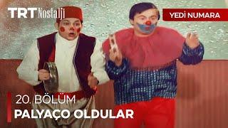 Haydar ve Recep palyaço oluyor - Yedi Numara Özel Sahneler @NostaljiTRT