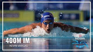 Kevin Vargas Fastest in 400IM A Final | 2022 Phillips 66 National Championships | Irvine CA