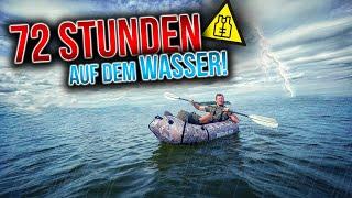 ÜBERNACHTUNG auf einsamer INSEL in Deutschland! - 3 Tage Packraft Tour #001