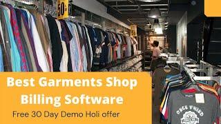 Best Garments Shop Billing Software | Get Free  Demo Trial.