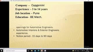 Mechanical Design Engineer job updates May-2022